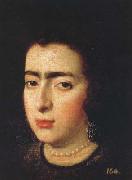 Diego Velazquez Portrait d'une dame (df02) oil painting on canvas
